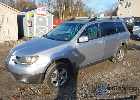 2004 Mitsubishi Outlander Xls из США, поврежденный, VIN JA4LZ41FX4U028474
